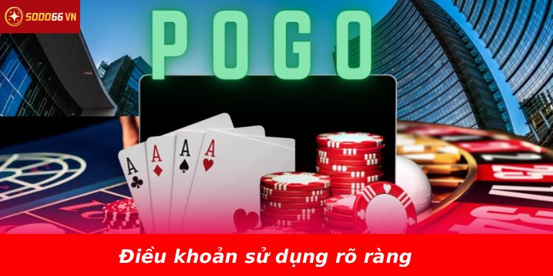 Điều khoản sử dụng rõ ràng