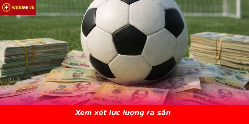 Xem xét lực lượng ra sân